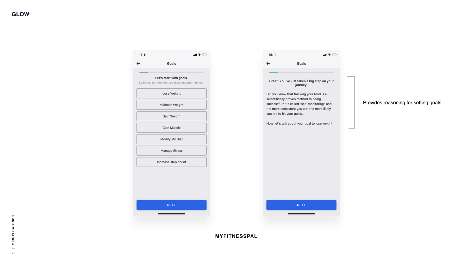 Onboarding research — app 2